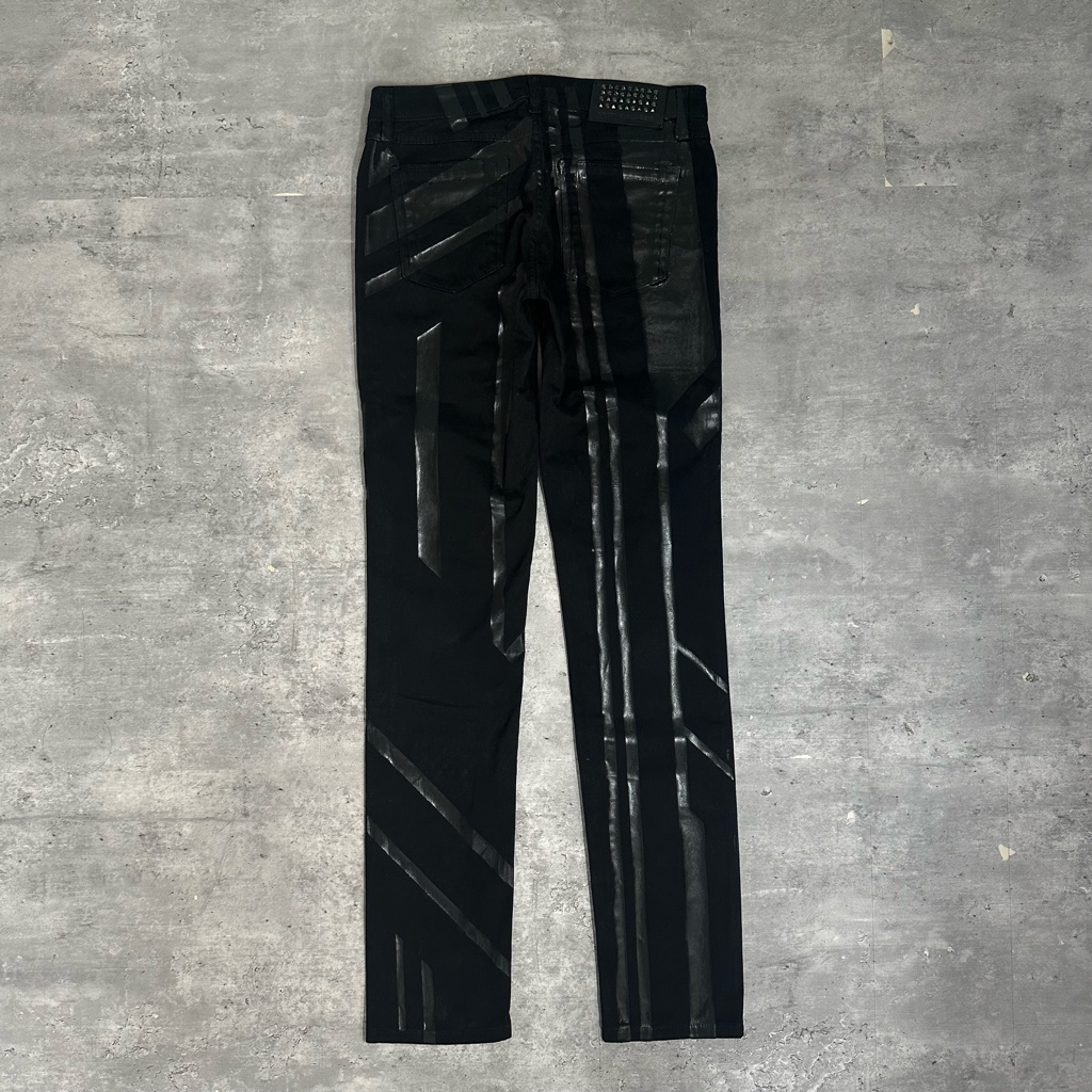 diesel archive コーティングデニム　ブラック　エディ期 メンズ diesel archive コーティングデニム ブラック エディ期
