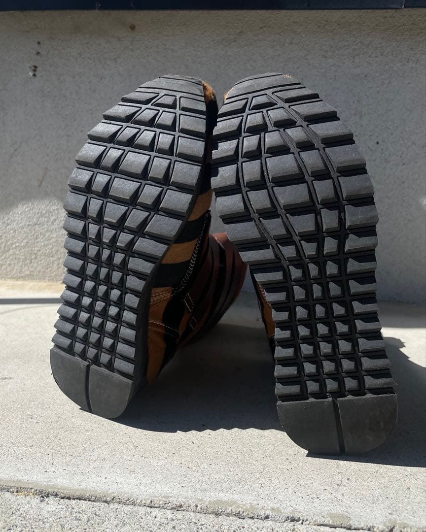 LOEWE - Pony Hair Belted Sneaker Boots - ARCHIVESTOCK