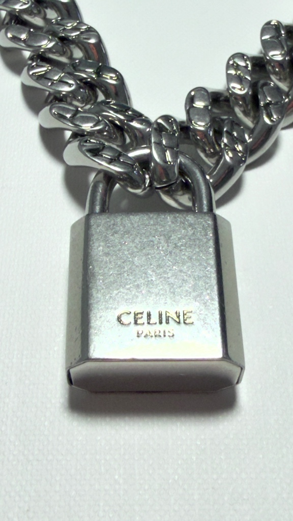 セリーヌ CELINE 21SS THE DANCING KID パドロック ネックレス 