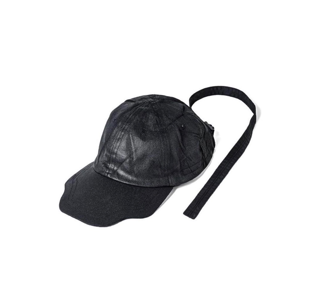 Julius 25AW coated 10oz denim cap - ARCHIVESTOCK