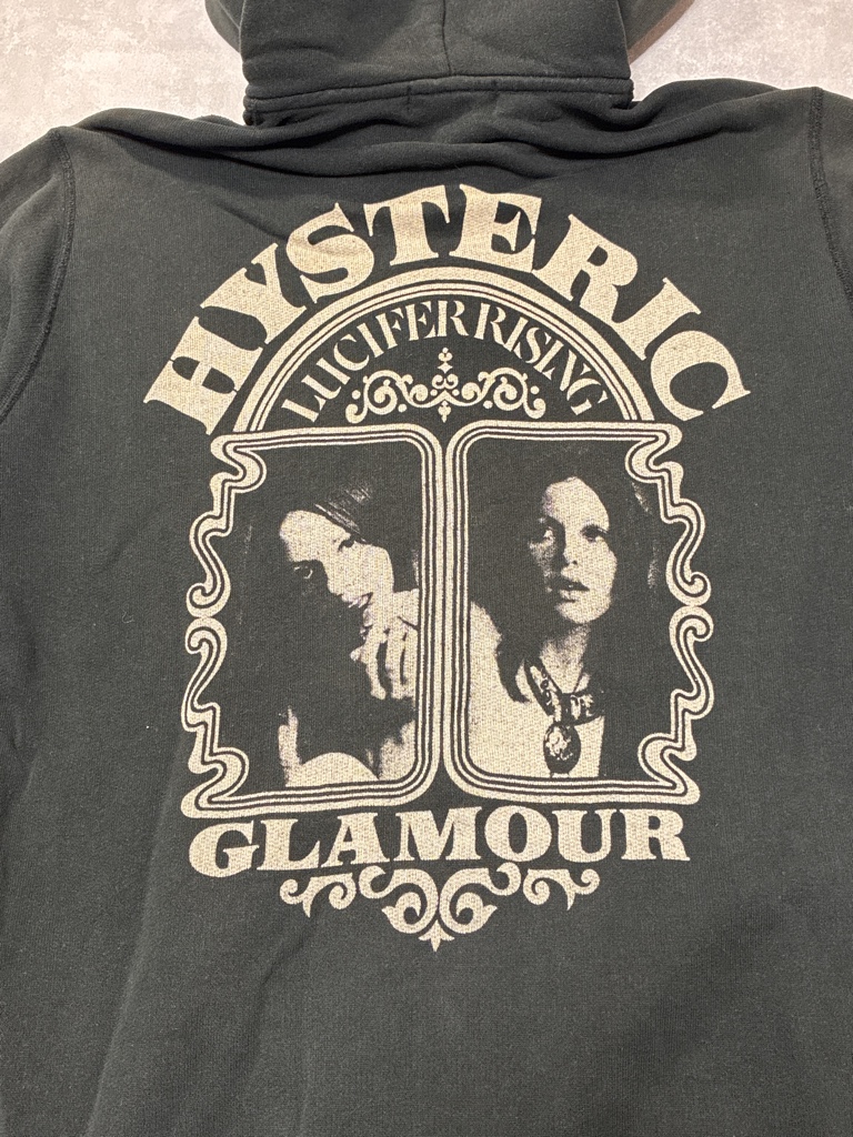 HYSTERIC GLAMOUR ジップパーカー LUCIFER RISING - ARCHIVESTOCK