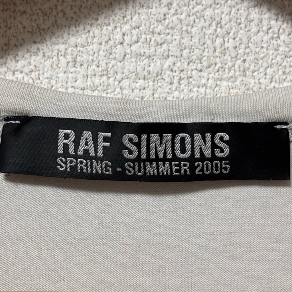 RAF SIMONS 2005SS ロンT LONG SLEEVE TOP - ARCHIVESTOCK