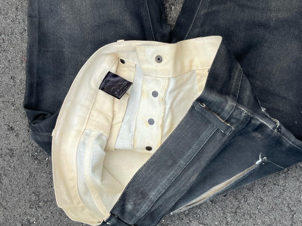archive n4 black coating skinny denim - ARCHIVESTOCK