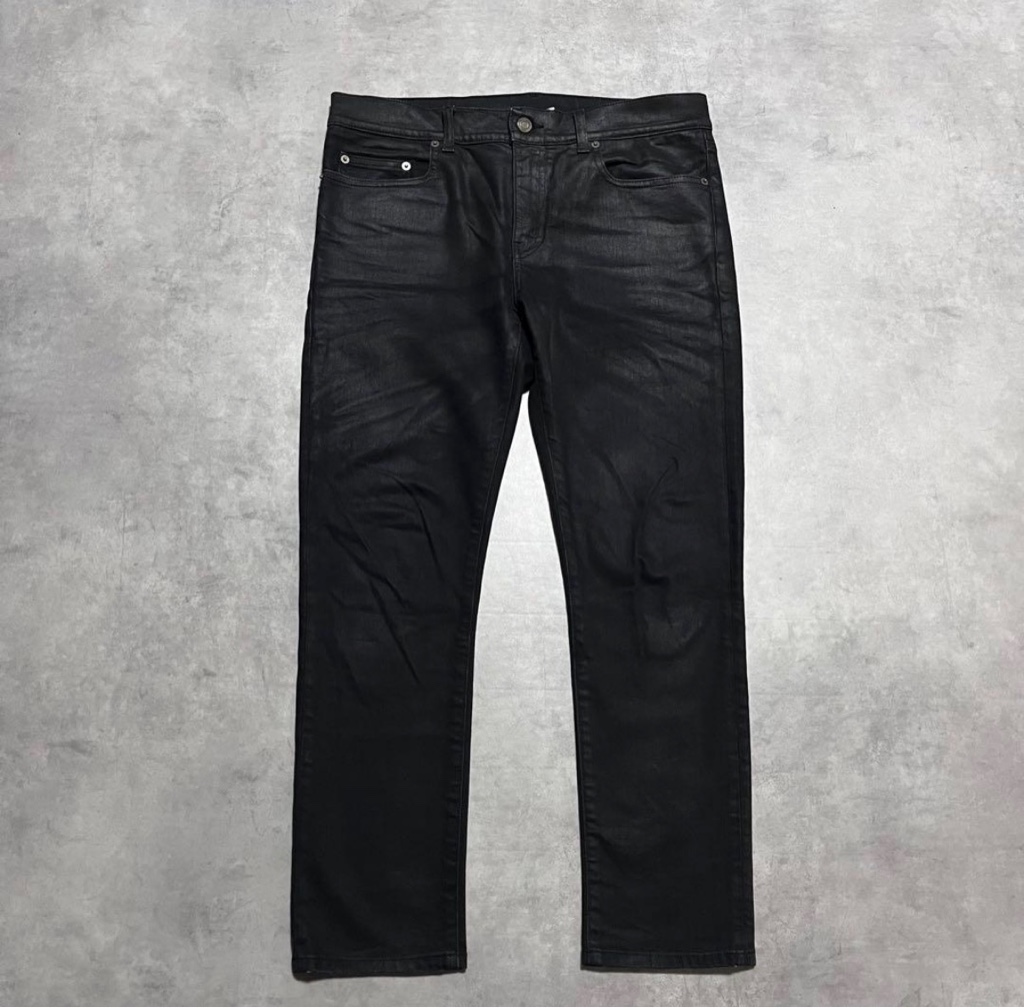 名作SAINT LAURENT コーティングskinny denimエディ期 エディ期 Saint Laurent coating denim black 32 - ARCHIVESTOCK