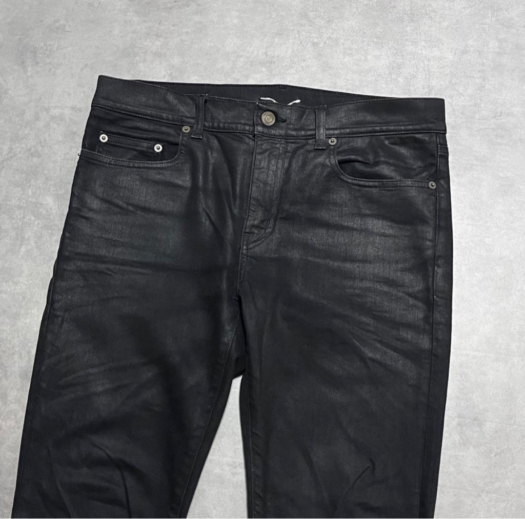 エディ期 Saint Laurent coating denim black 32 - ARCHIVESTOCK