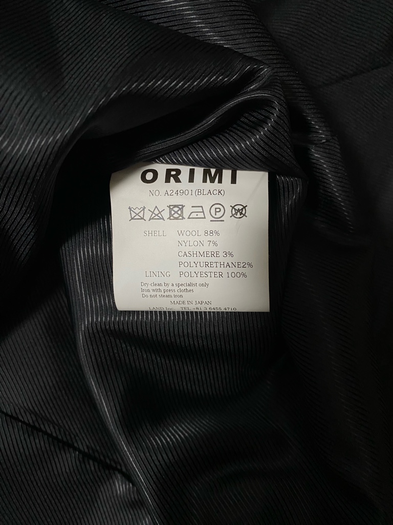 ORIMI 24AW SCARF MAXI COAT サイズ1 ORIMI 24aw SCARF MAXI COAT - ARCHIVESTOCK