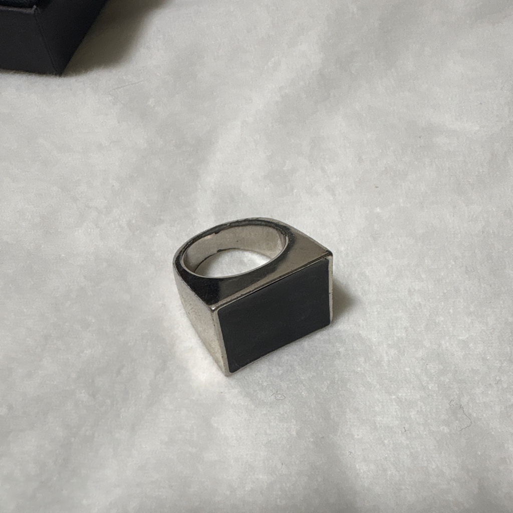 ドリスヴァンノッテン 23ss スクエアリング 指輪 - ARCHIVESTOCK