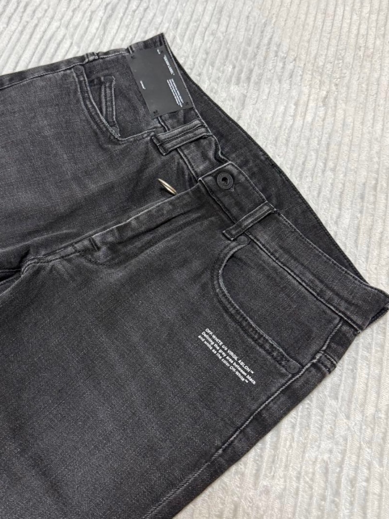 Off-White skinny jeans スリムストレート ブラック 28 Off-White skinny jeans スリムストレート ブラック 28 - ARCHIVESTOCK