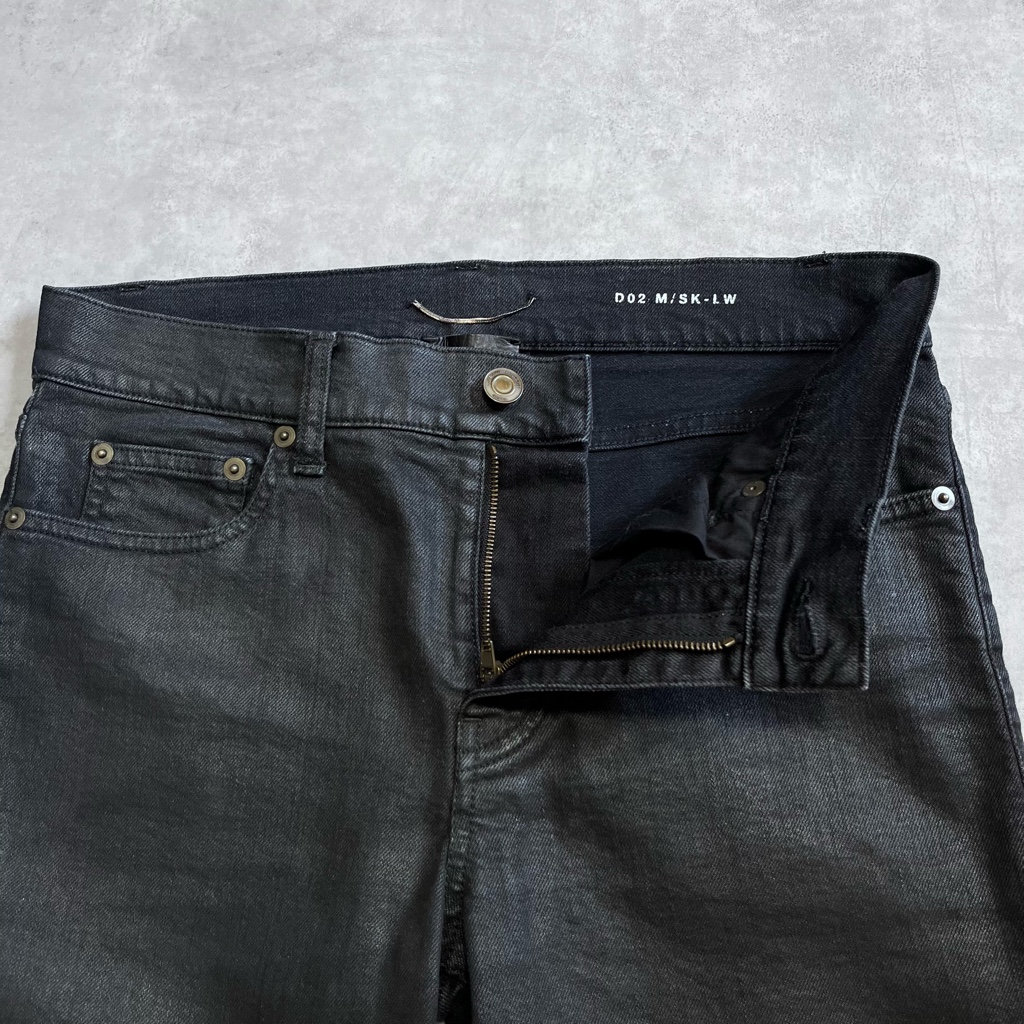 Saint Laurent coating denim black 28 - ARCHIVESTOCK