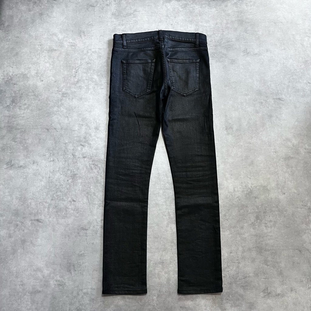 Saint Laurent coating denim black 28 - ARCHIVESTOCK