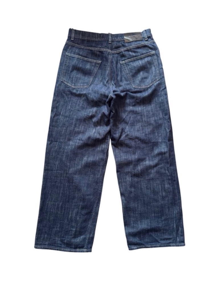 OUR LEGACY VAST CUT BLUE DRAPE DENIM 44 - ARCHIVESTOCK