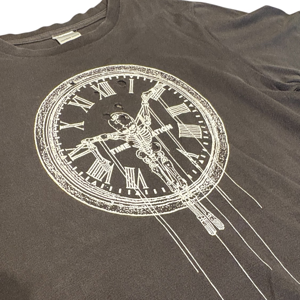 number nine 01ss タイム期 skull clock tee number nine 01ss タイム期 skull clock tee - ARCHIVESTOCK