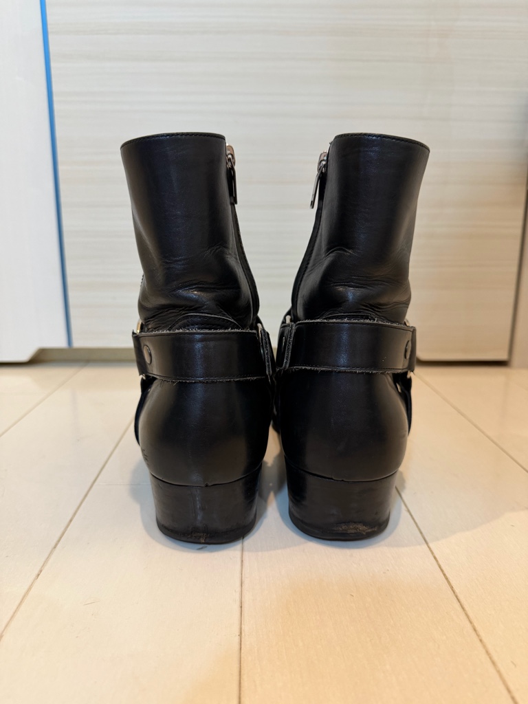 エディ期　Saint Laurent ワイアットハーネスブーツ 41 SAINT LAURENT ワイアットハーネスリングブーツ 41 エディ期