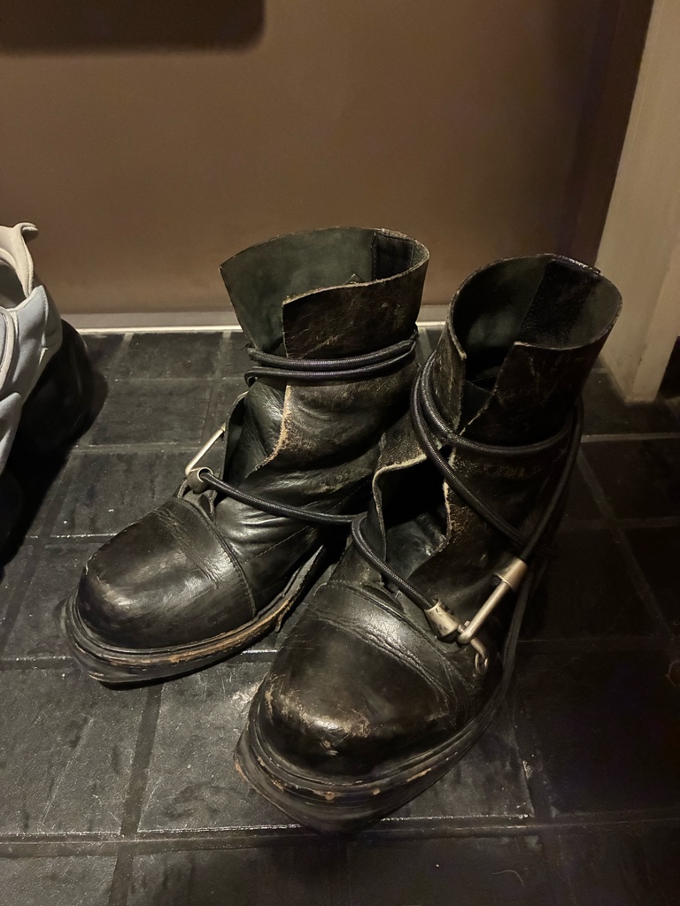 Dirk Bikkembergs wire boots 41 size - ARCHIVESTOCK