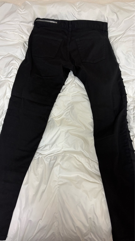 新品タグ付 UNDERCOVERISM ストレッチハギパンツ 黒 サイズ5 希少