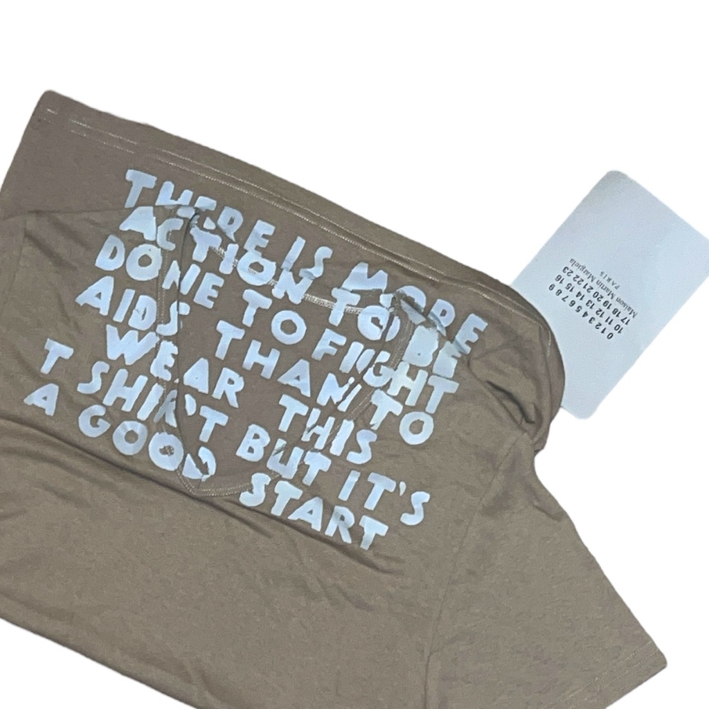トップス 2006SS Maison Martin Margiela / AIDS Tee 2006SS Maison Martin Margiela / AIDS Tee - ARCHIVESTOCK