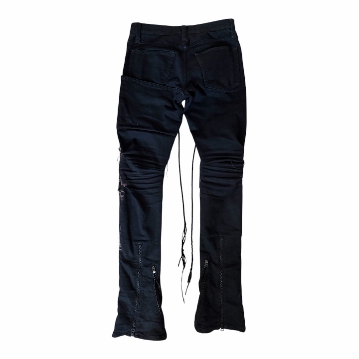 Ifsixwasnine SBCM-11 lace up denim - ARCHIVESTOCK