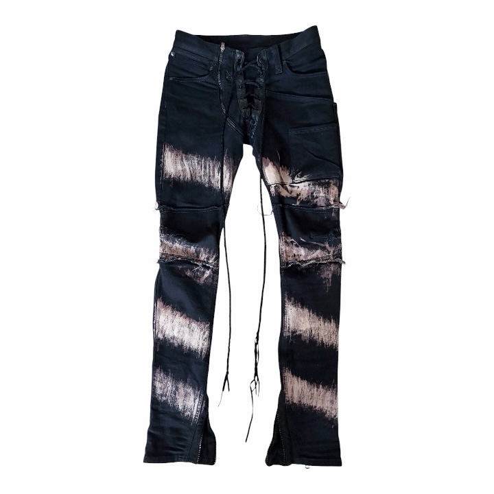 Ifsixwasnine SBCM-11 lace up denim - ARCHIVESTOCK
