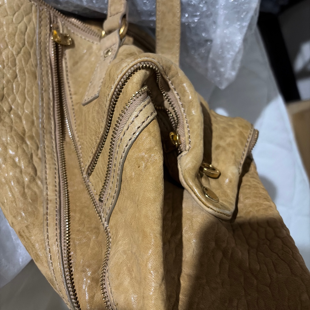 marc jacobs zip design hand bag archive leather - ARCHIVESTOCK