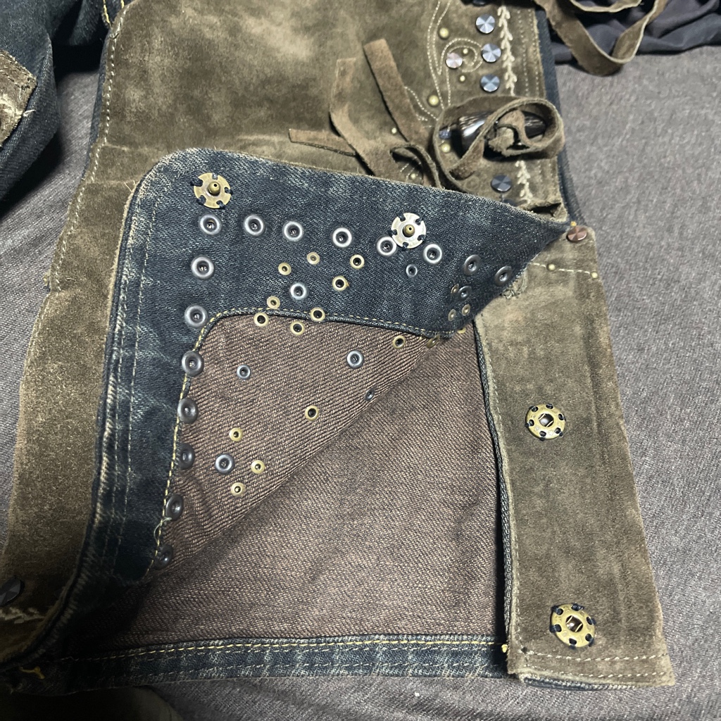 超希少】RRL archive品 スタッズウエスタンパンツ 32/32 - ARCHIVESTOCK