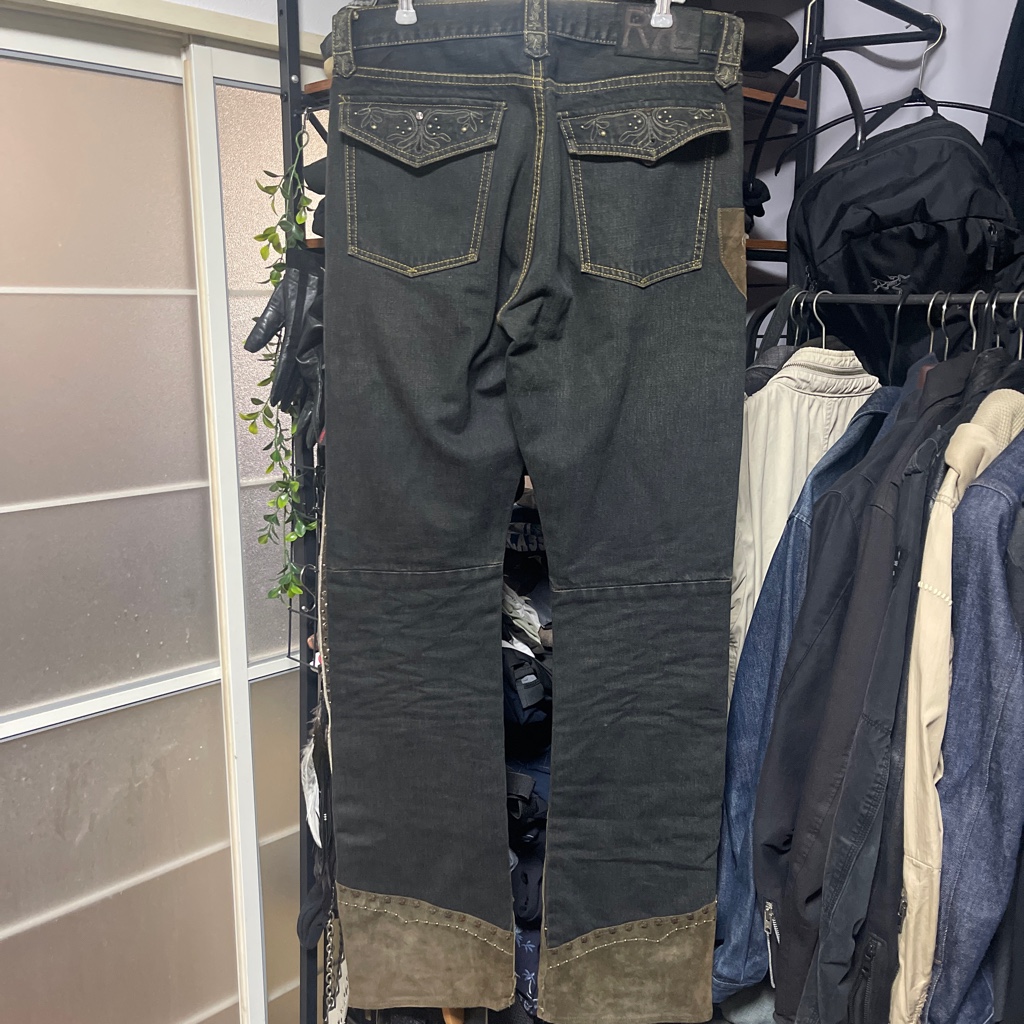 超希少】RRL archive品 スタッズウエスタンパンツ 32/32 - ARCHIVESTOCK