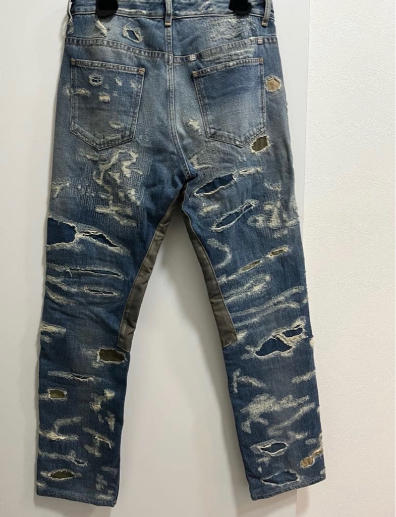 givenchy 22fw boro moleskin jeans 34 - ARCHIVESTOCK
