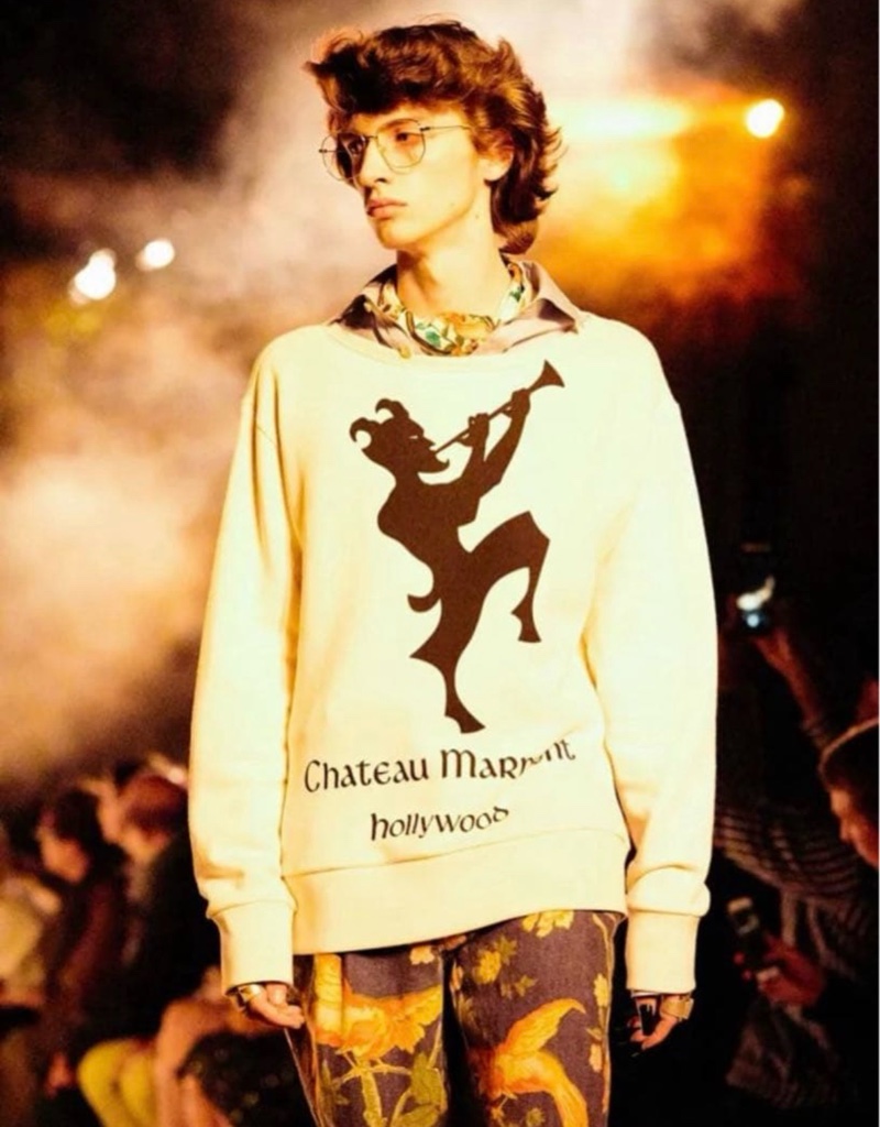 19SS GUCCI Chateau Marmont グラフィックスウェット 19SS GUCCI Chateau Marmont グラフィックスウェット - ARCHIVESTOCK