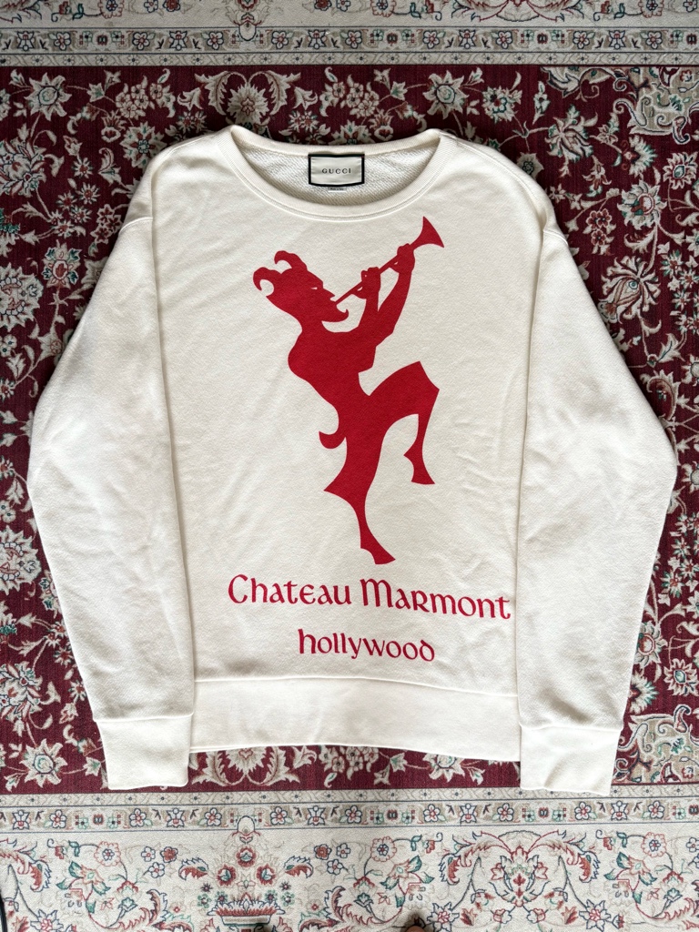 19SS GUCCI Chateau Marmont グラフィックスウェット 19SS GUCCI Chateau Marmont グラフィックスウェット - ARCHIVESTOCK