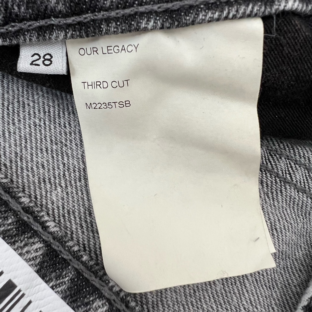 貴重】OUR LEGACY 23AW THIRD CUT 28サイズ 新品未使用 - ARCHIVESTOCK