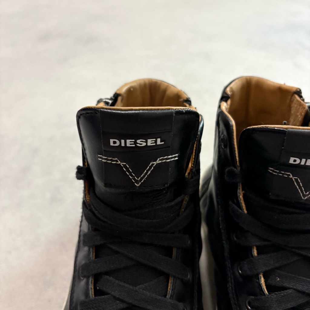 Archive DIESEL Zip High Top Sneakers - ARCHIVESTOCK