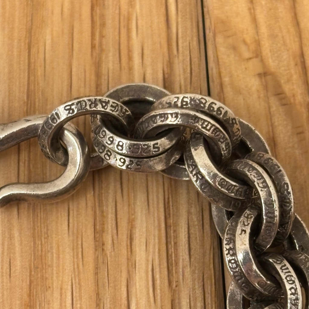 CHROME HEARTS クロムハーツ ダブルBリングブレスレット - ARCHIVESTOCK