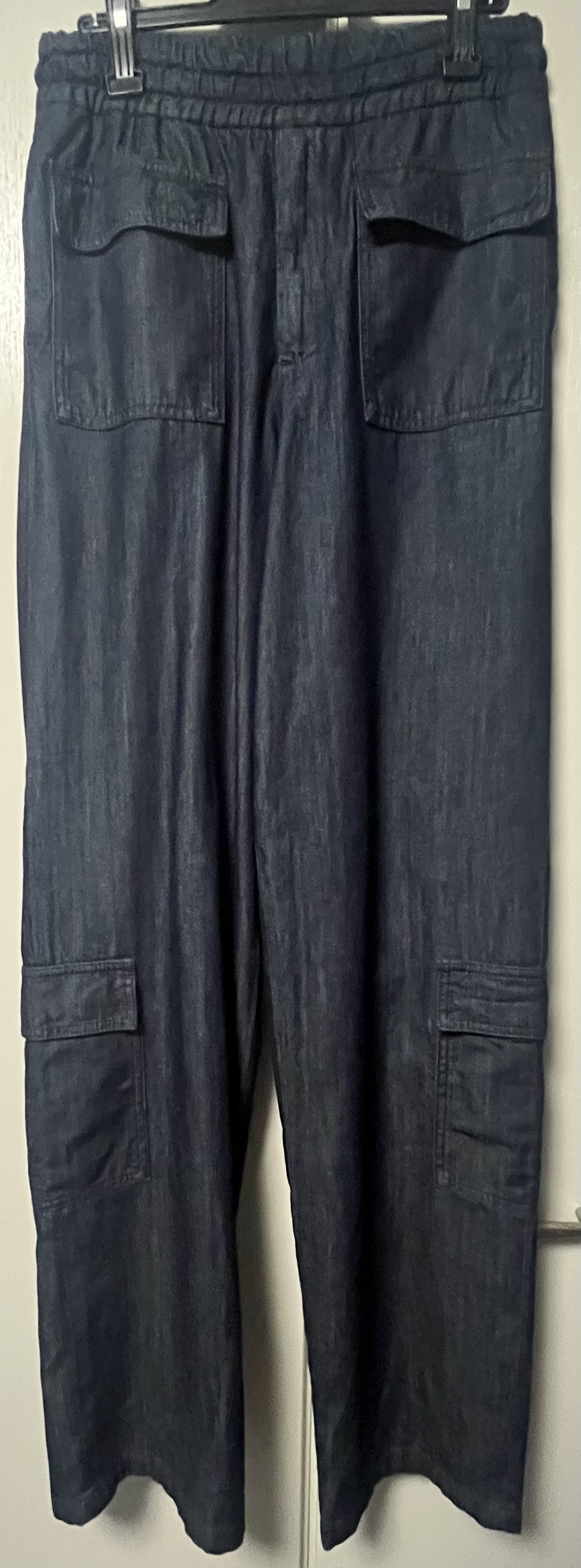 DRIES VAN NOTEN Cargo In Denim Pendeen Indigo 44 - ARCHIVESTOCK