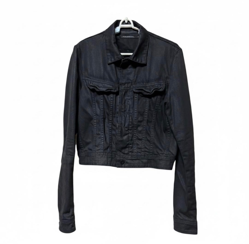 Julius 2025AW coating denim jacket - ARCHIVESTOCK