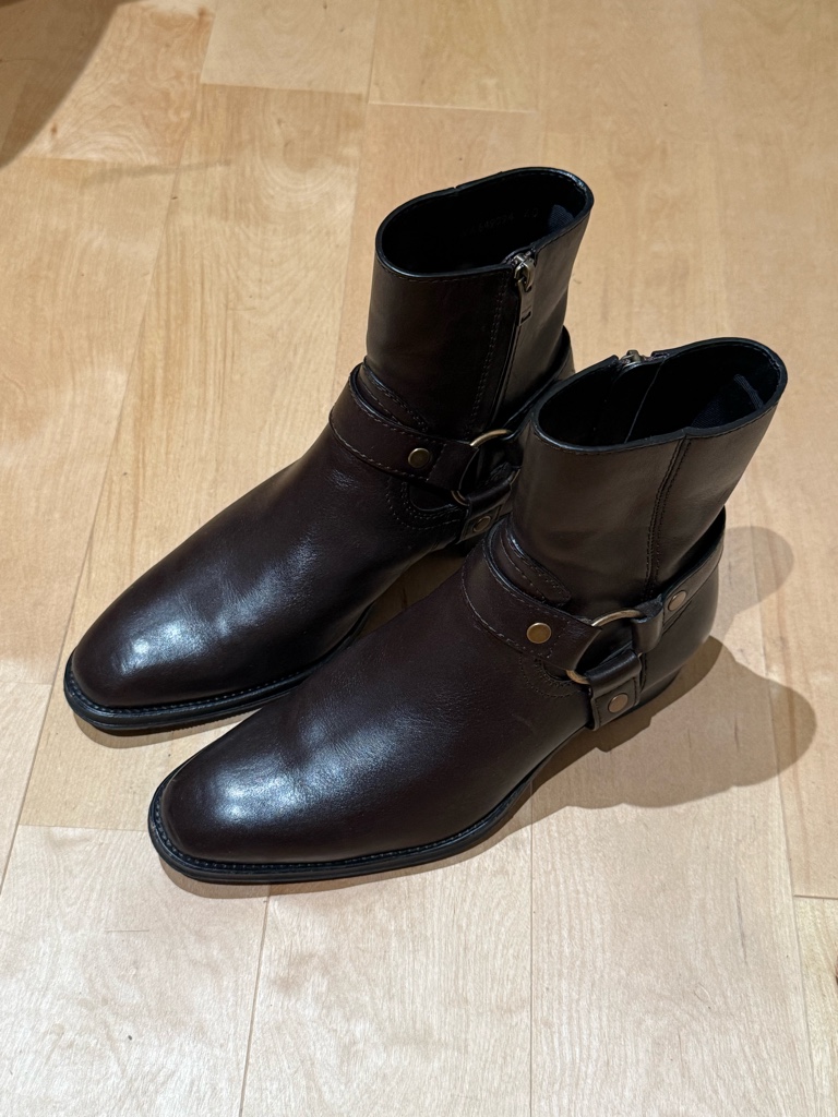 SAINT LAURENT PARIS ハーネスリングブーツ 40 - ARCHIVESTOCK