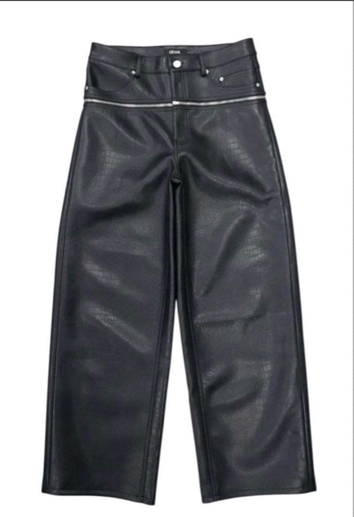 GOAR goar.Archive Croco Zipper Pants S - ARCHIVESTOCK