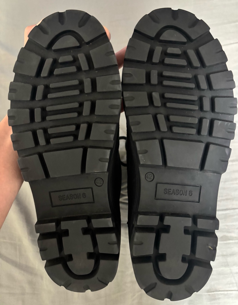 YEEZY SEASON 6 コンバットブーツ ブラック size42 - ARCHIVESTOCK