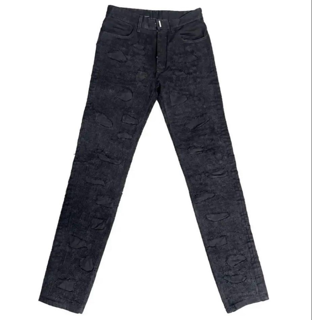 givenchy 22aw crust distressed denim 28 - ARCHIVESTOCK