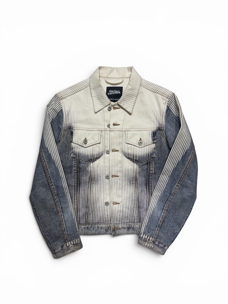 Jean paul gaultier × y project 22aw denim jacket - ARCHIVESTOCK