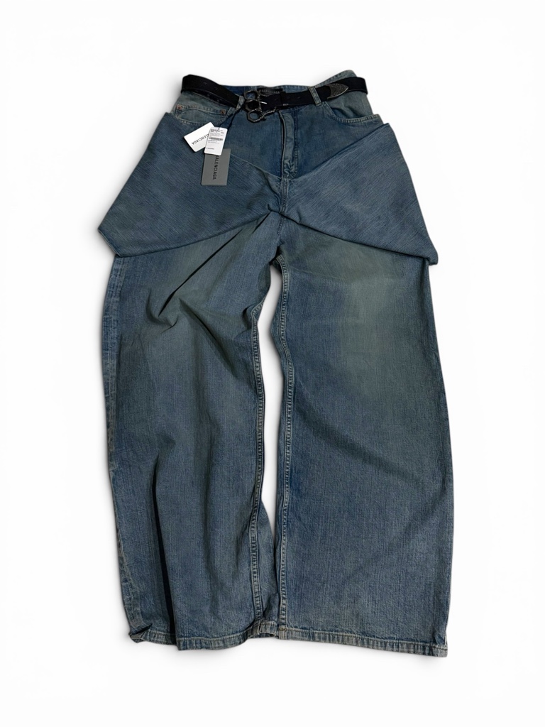 パンツ BALENCIAGA 23fw demna era double denim パンツ BALENCIAGA 23fw demna era double denim balenciaga 23fw
