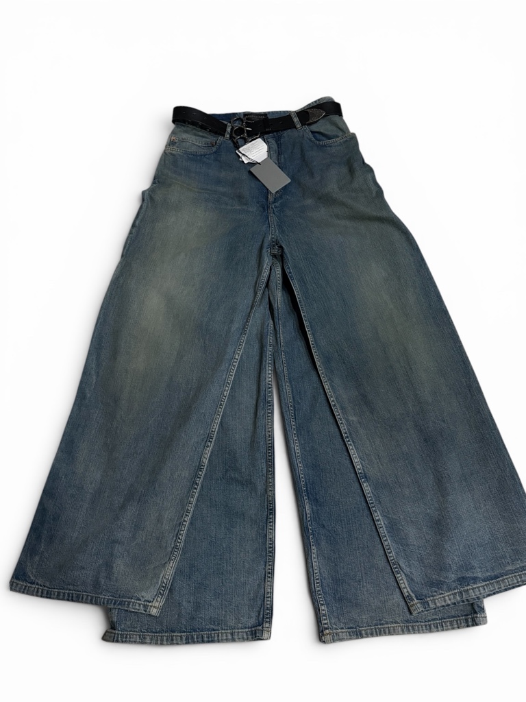 balenciaga 23fw double front leg denim - ARCHIVESTOCK