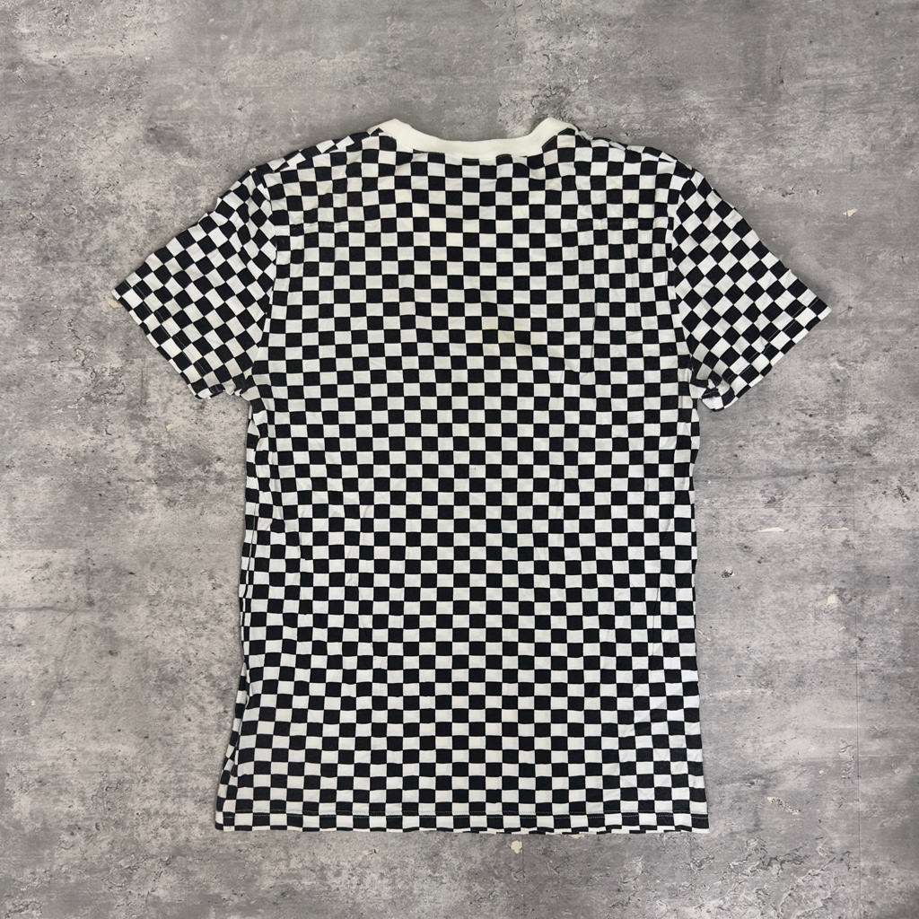 DIOR HOMME 06SS エディ期 チェッカーフラッグ 総柄 Tシャツ DIOR HOMME 06SS エディ期 チェッカーフラッグ 総柄 Tシャツ