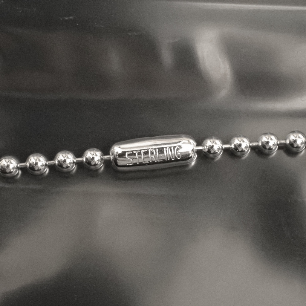 CHROME HEARTS クロムハーツ ボールチェーン30inch Mens Accessories