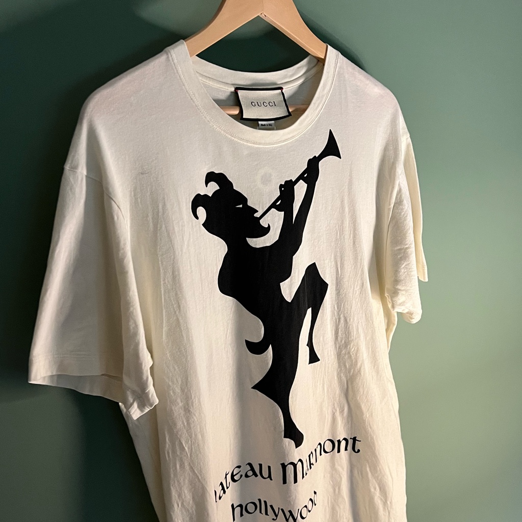 Gucci ss19 Chateau Marmont T Shirt - ARCHIVESTOCK