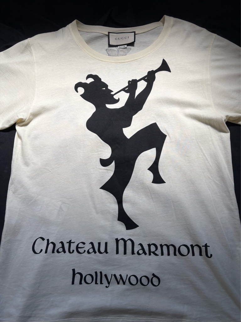 GUCCI SS19 Chateau Marmont Tシャツ - ARCHIVESTOCK