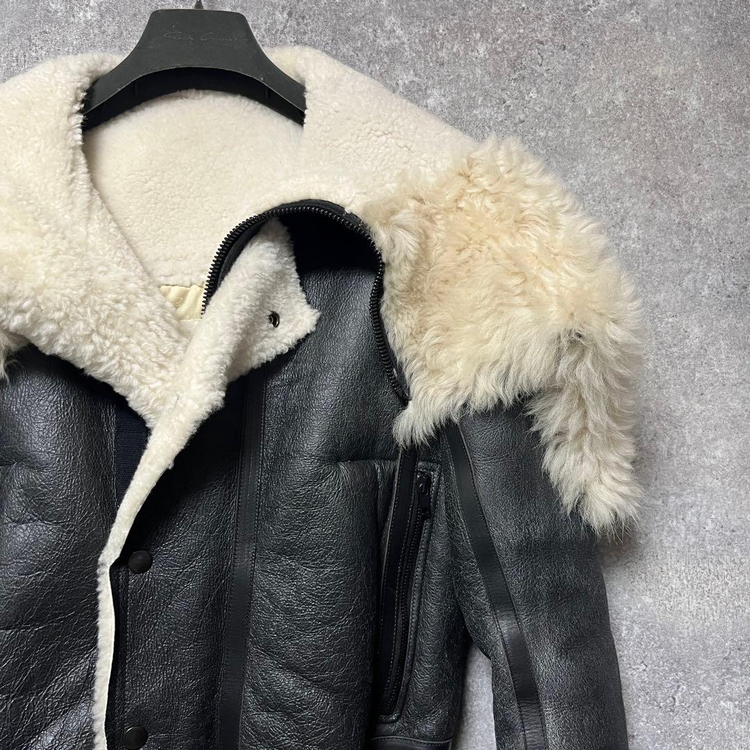 希少 archive 16FW Rick Owens archive SEARING N-2B ムートン レザー