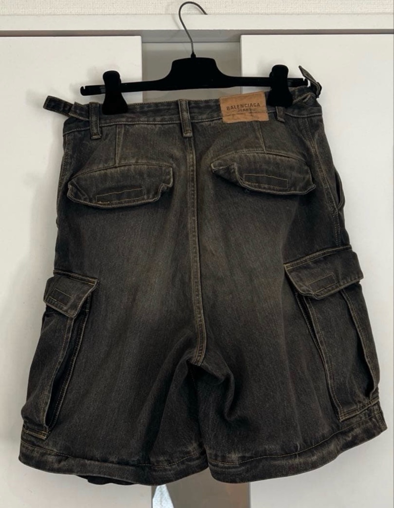 BALENCIAGA 2wayカーゴデニムパンツ BALENCIAGA 2wayカーゴデニムパンツ - ARCHIVESTOCK