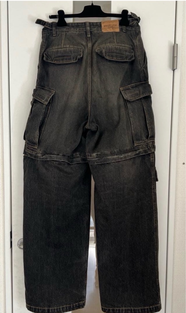 BALENCIAGA 2wayカーゴデニムパンツ BALENCIAGA 2wayカーゴデニムパンツ - ARCHIVESTOCK