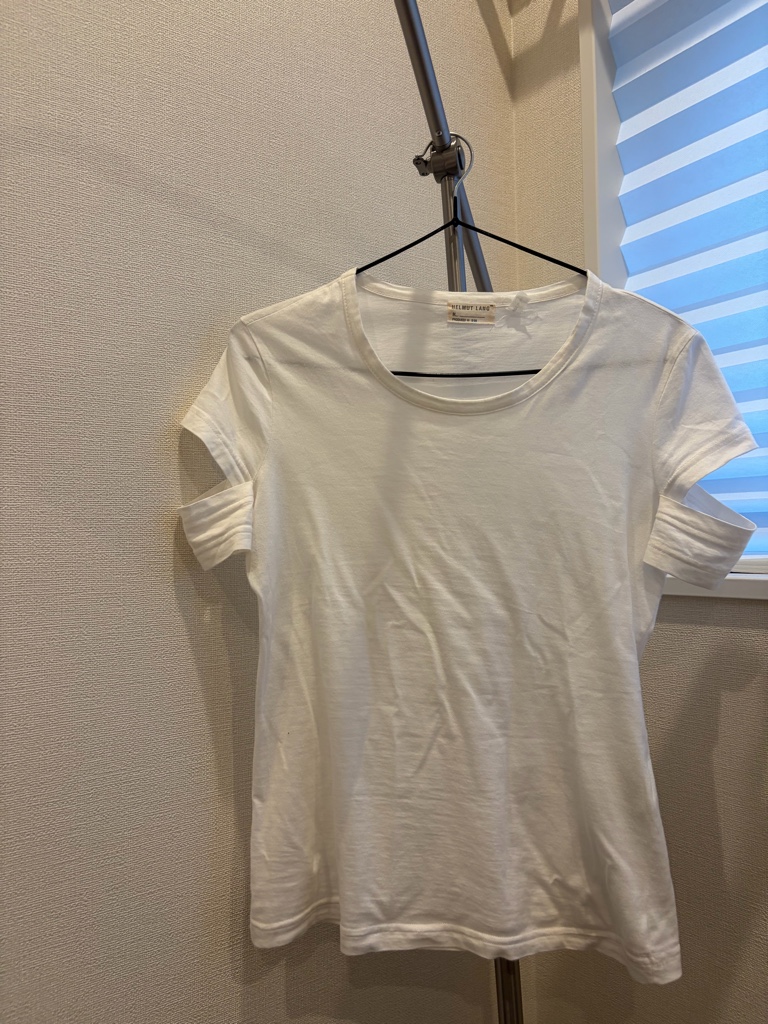 HELMUT LANG 1998 本人期 カットアウト Tシャツ HELMUT LANG 1998 本人期 カットアウト Tシャツ - ARCHIVESTOCK