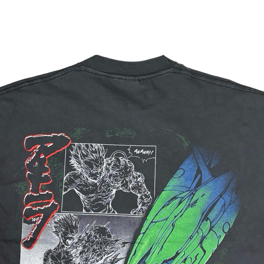 AKIRA 90s ブートレグ 鉄雄 覚醒 プリント Tシャツ - ARCHIVESTOCK