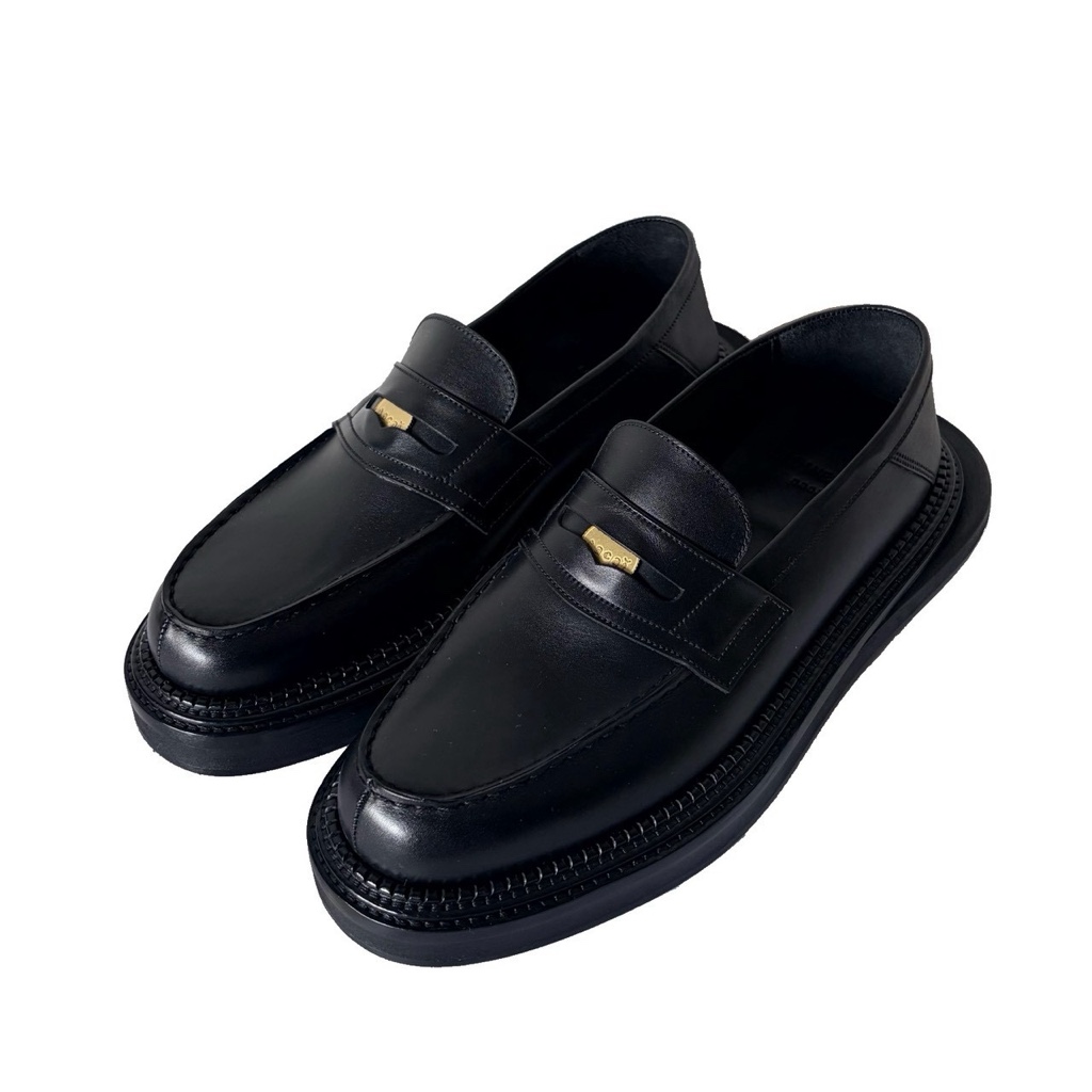 J.M. WESTON × sacai 180 ローファー 6D BLACK - ARCHIVESTOCK